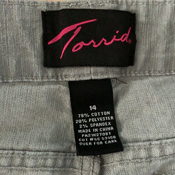 Torrid gray bootcut jeans - Picture 4 of 7